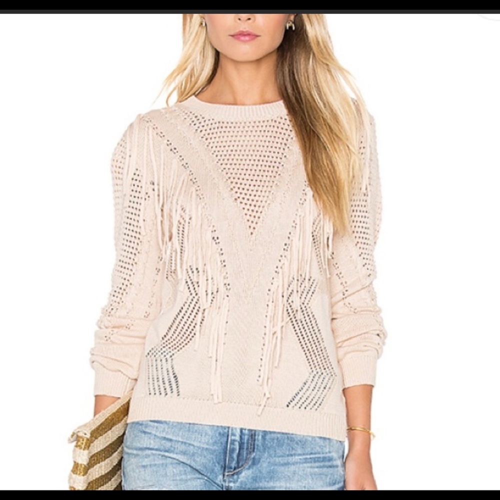 Endless Rose Fringe Sweater